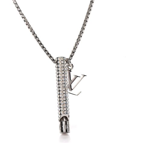 louis vuitton womens necklace|louis vuitton silver necklace.